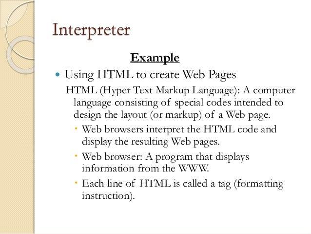 Interpreter