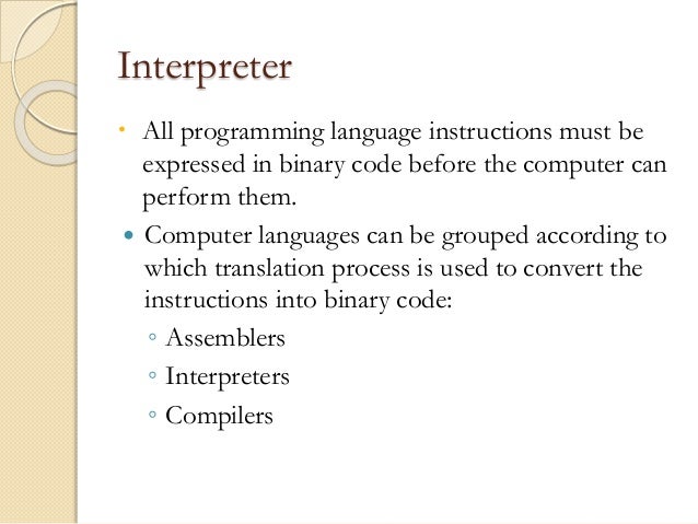 Interpreter