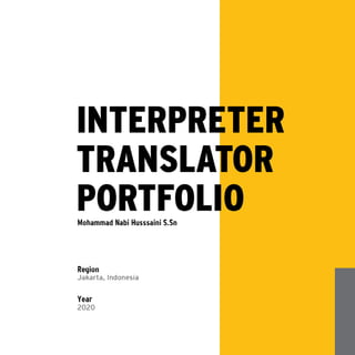 Interpreter/translator portfolio