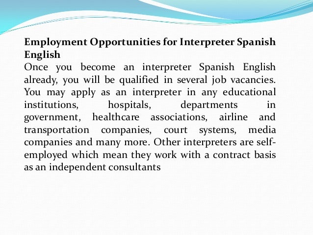 spanish english translator job description spanish english translator job description
