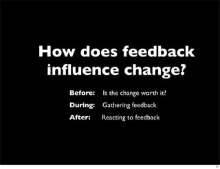 Interpreting Feedback
