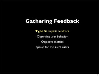 Interpreting Feedback