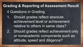 Interpreting Assessment and Reporting | PPTX