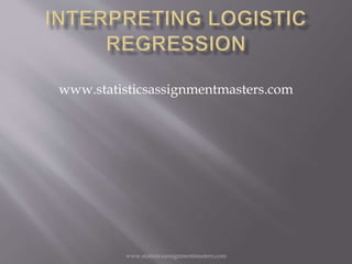 www.statisticsassignmentmasters.com
www.statisticsassignmentmasters.com
 