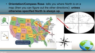 North For Map Interpreting maps | PPTX