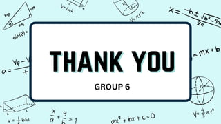thank you
thank you
GROUP 6
 