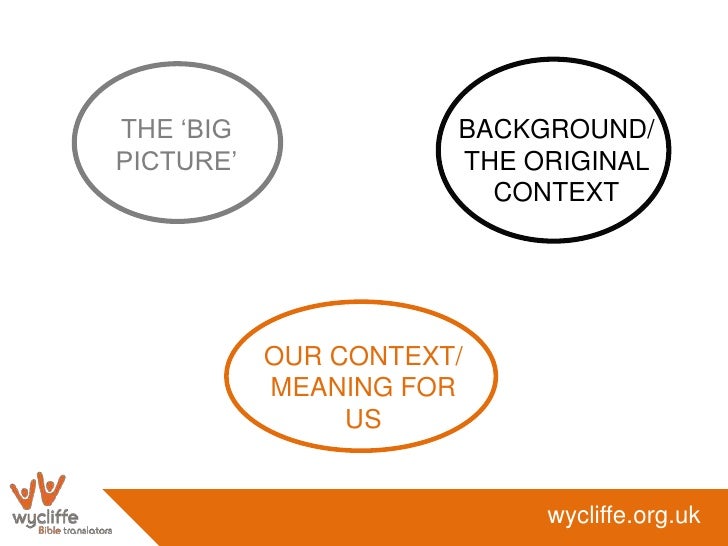 How to understand the meaning of a passage