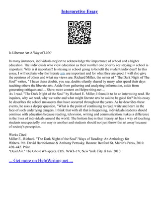PDF) BIASES IN CRITICAL READING OF TIS LITERATURE