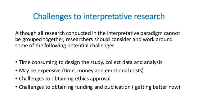 Interpretive paradigm presentation by vicky & savithiri