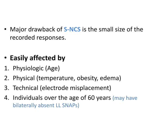 Interpretation of NCS and EMG | PPTX | Death, Injury, or Military ...