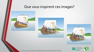 Que vous inspirent ces images?
Formation Interprofessions agricoles - FORUM REGIONAL SUR LE MANIOC EN AFRIQUE CENTRALE
3
 