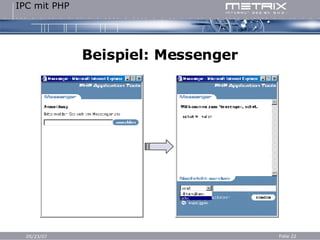 Beispiel: Messenger 