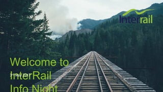 Welcome to
InterRail3rd May 2017
 