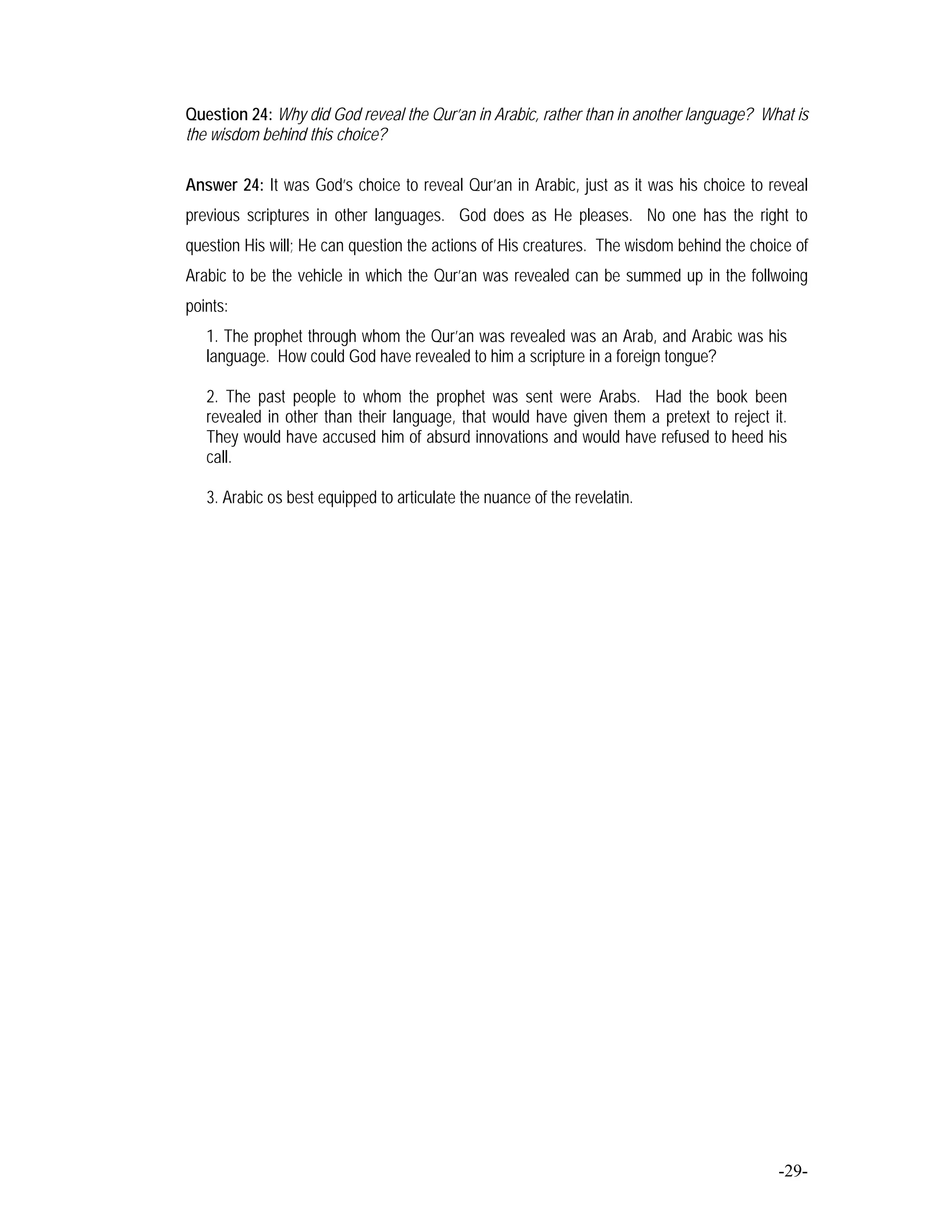 Interrogating islam questions and answers on islam pdf