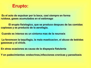 Efectos medicamentosos ClasificaciónExtracolónicaMecánicaFuncional