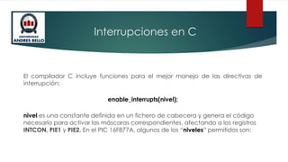 interrupciones, temporizadores, microcontroladores | PDF