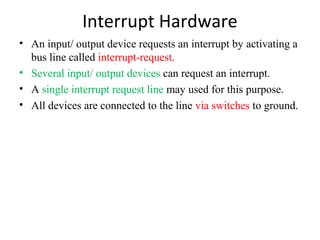 Interrupt | PPT | Operating Systems | Computer Software and Applications