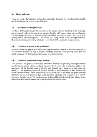 Interrupt handling | PDF
