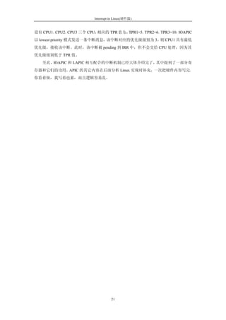 Interrupt In Linux 1.1 | PDF