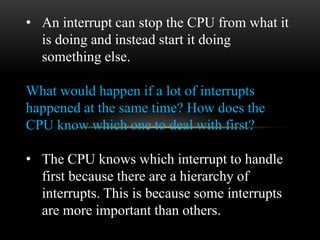 Interrupt presentaion | PPTX