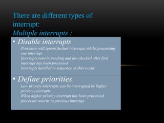 Interrupt presentaion | PPTX