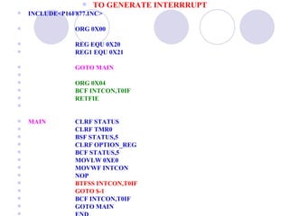 Interrupts | PPT