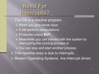 Interrupts | PPTX