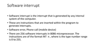 interrupts.pptx | Operating Systems | Computer Software and Applications