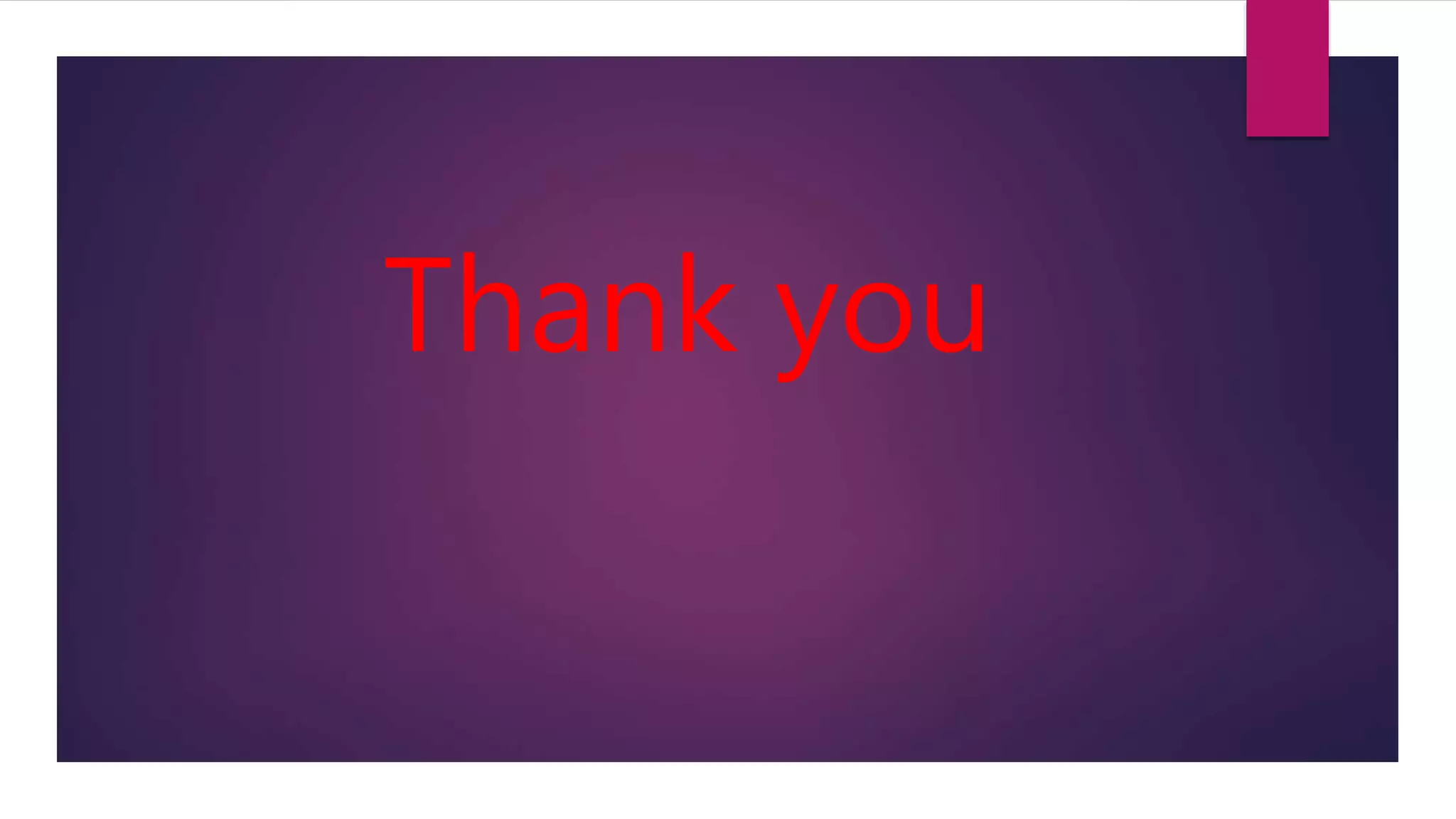 Thank you
 