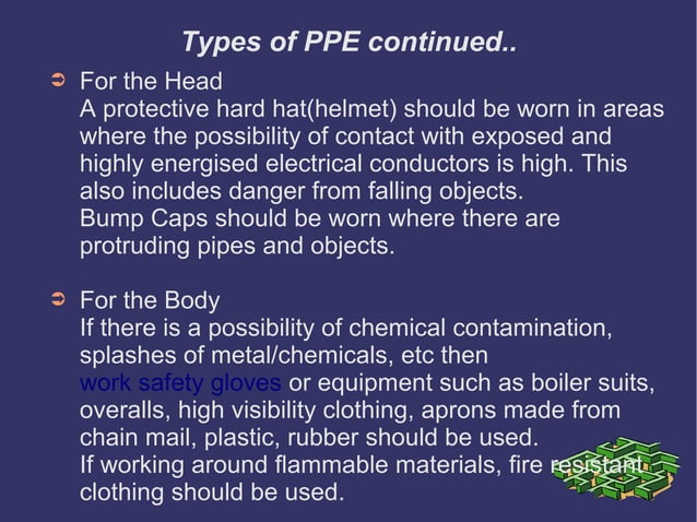 Hazards and Different Types of PPE | ODP