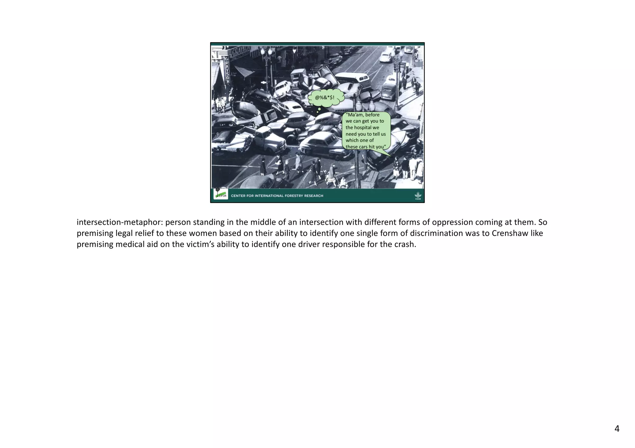 Intersectionality: What does it mean and how can we better engage with ...