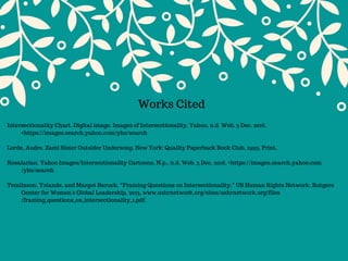 Intersectionality power point | PDF