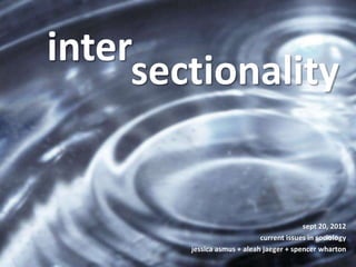 Intersectionality presentation | PPTX