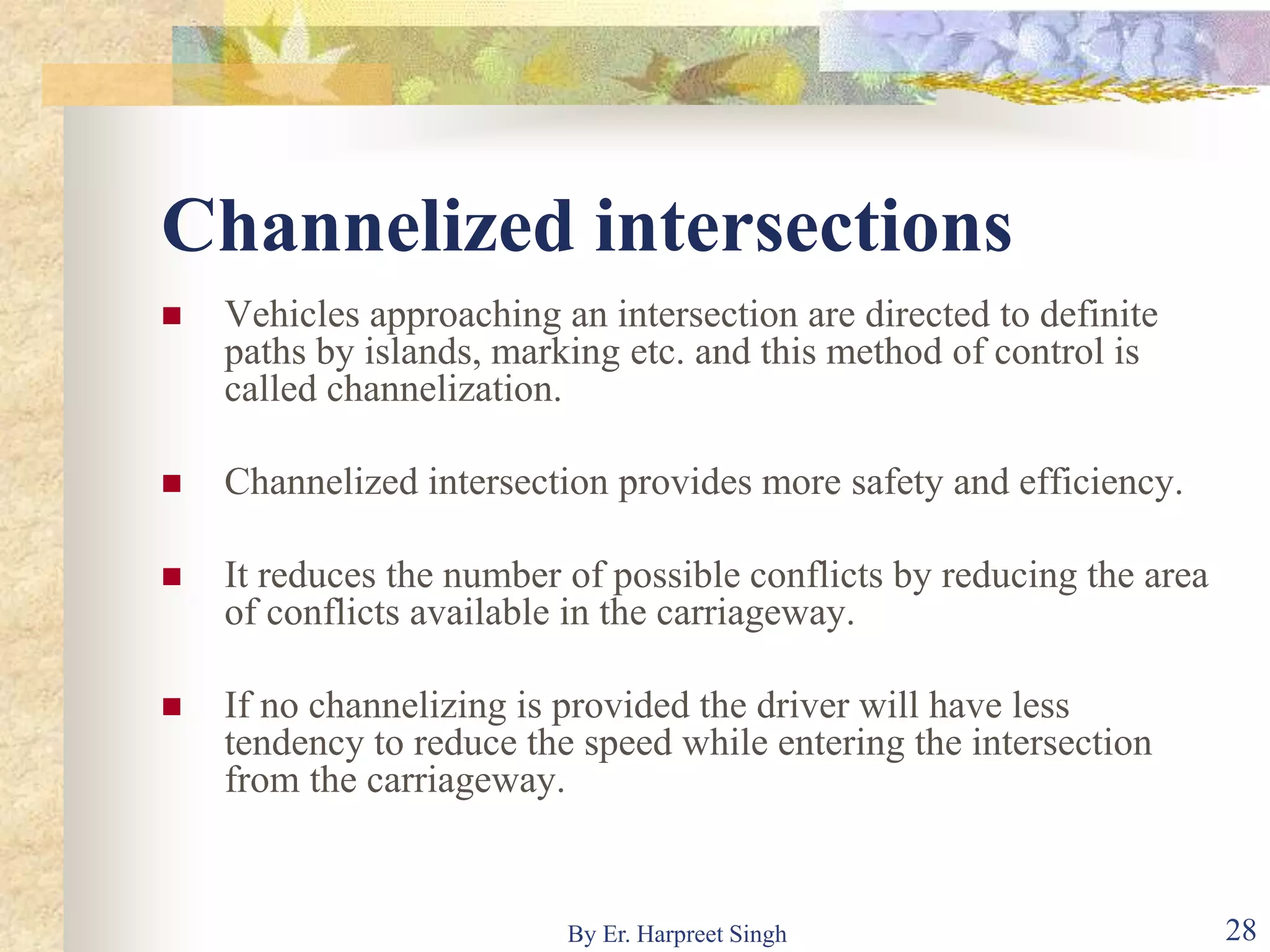 Intersection designs ppt | PPT