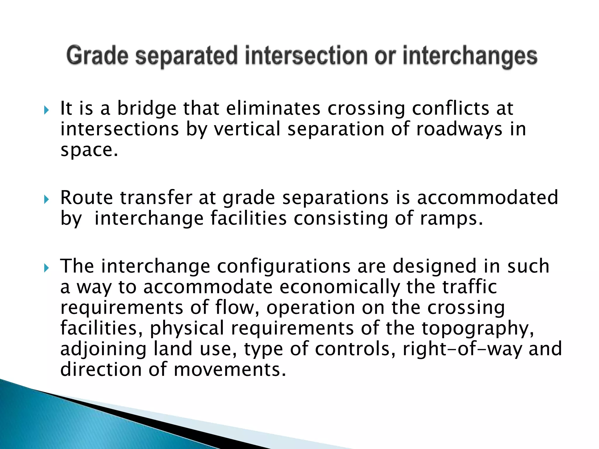 Intersection designs ppt | PPTX
