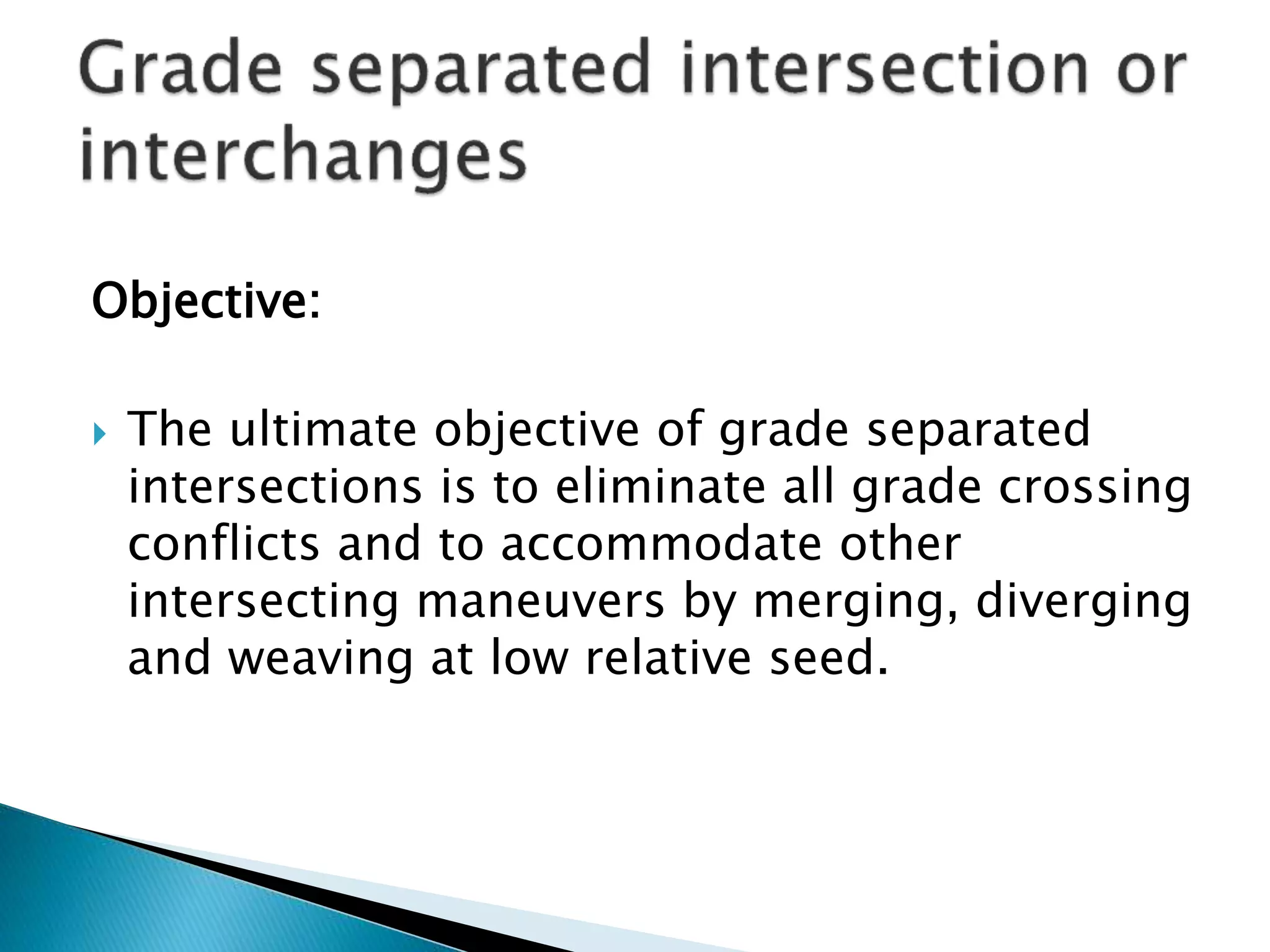 Intersection designs ppt | PPTX