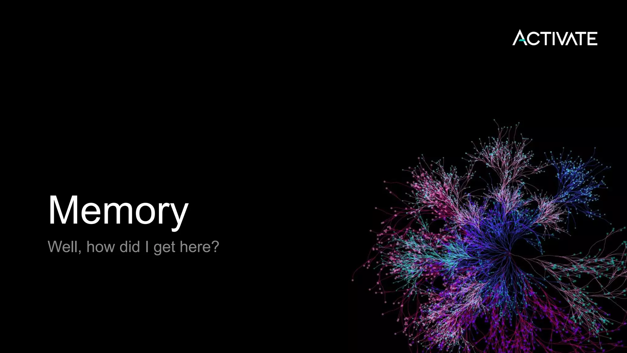 Memory Well, how did I get here? 