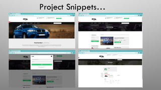 car rental project using php and having great content | PPTX