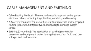 Cable Routing And Management Standards detailed internship report submitted to university.pptx