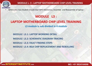 LAPTOP REPAIR TRAINING COURSE DETAIL | PPTX