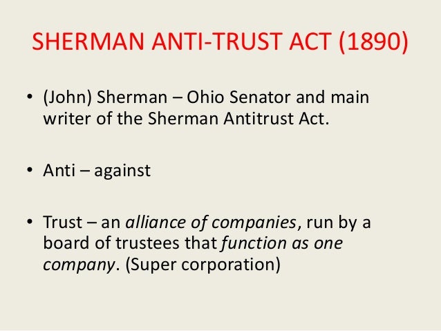 the issue of monopoly policy built on the sherman antitrust act of 1890 in the united states It was followed by the sherman antitrust act of 1890 much of a monopoly united states within the united states or any territory thereof or the. the issue of monopoly policy built on the sherman antitrust act of 1890 in the united states It was followed by the sherman antitrust act of 1890 much of a monopoly united states within the united states or any territory thereof or the.