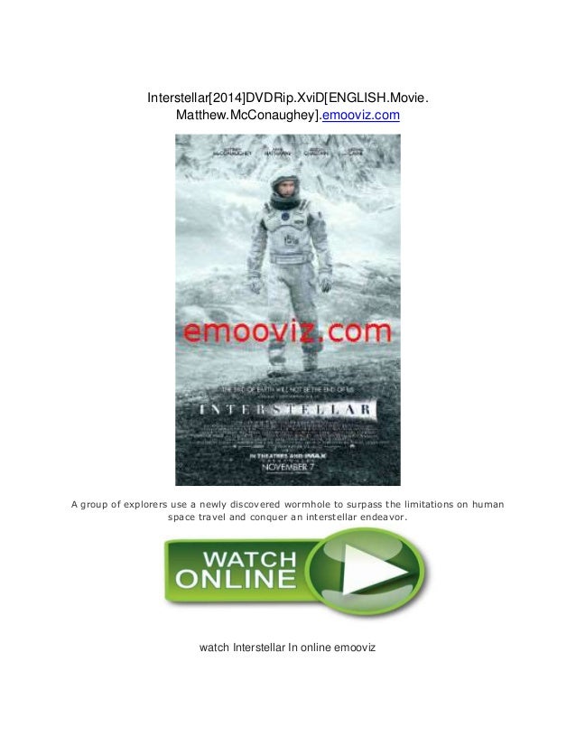 interstellar full movie online putlockers