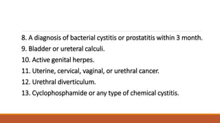 Inter Cystitis interstital cystitis bladder pain syndrome etiology and diagnosis.pptx