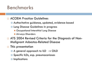 Interstitial lung disease | PDF