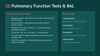 Comprehensive Overview of Interstitial Lung Diseases: Diagnosis and ...