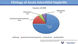 interstitial nephritis,acute and chronic | PPTX