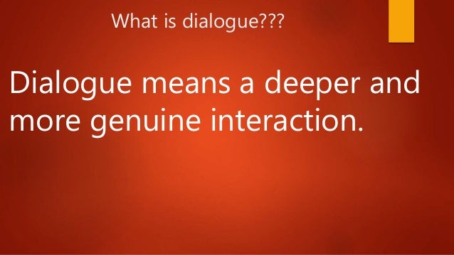 dialogue vs monologue dialogue vs monologue