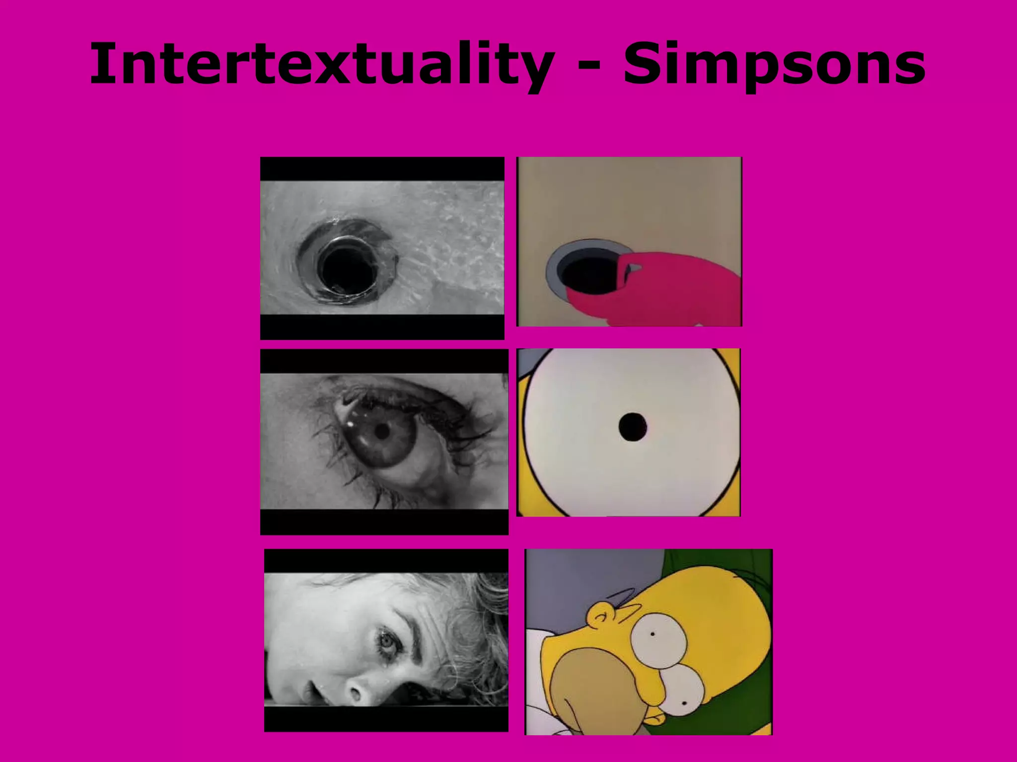 Intertextuality - Simpsons 