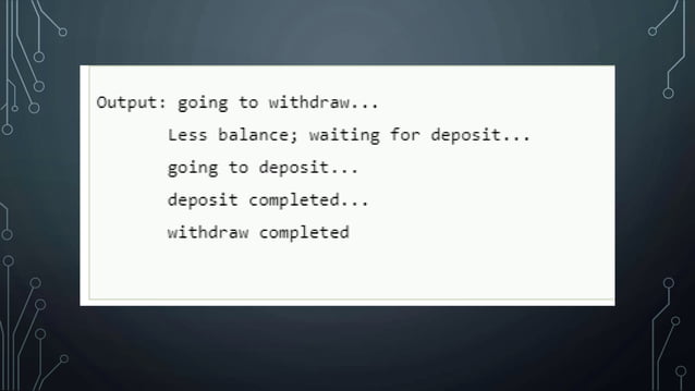 Inter - thread communication | PPTX