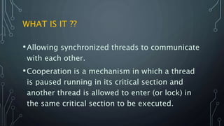 Inter - thread communication | PPTX